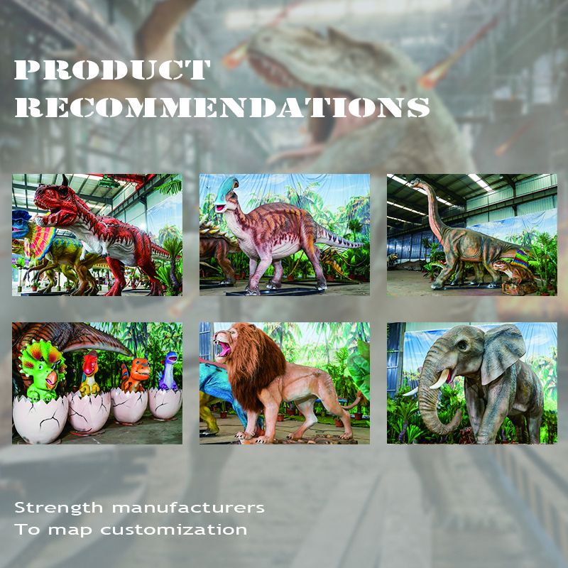 Giraffe Theme Park Animatronic  Robotic Animals Moving Walking Dinosaur World Realistic Ride On Dinosaurs Costume