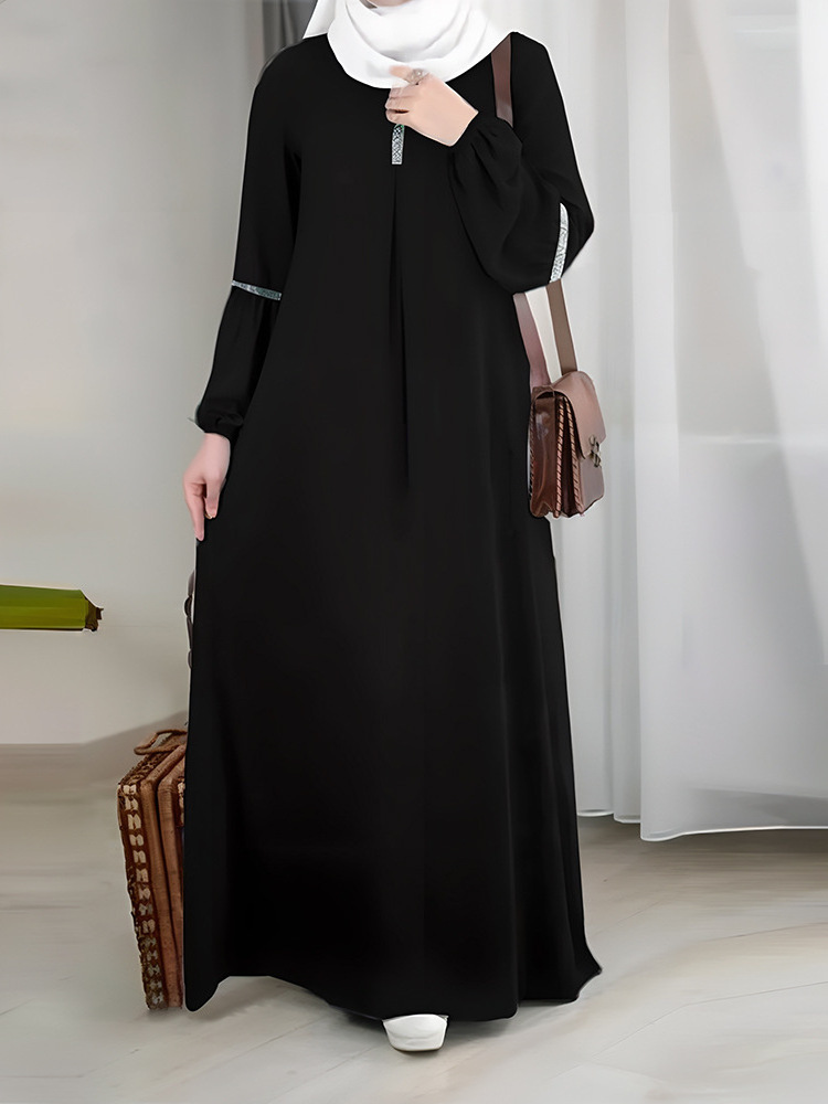 2023 New Islamic Clothing Women Dubai Abaya Wholesale High Quality Casual Loose Dubai Abaya