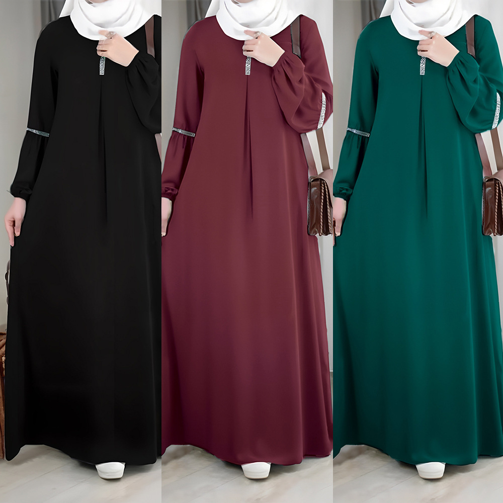 2023 New Islamic Clothing Women Dubai Abaya Wholesale High Quality Casual Loose Dubai Abaya