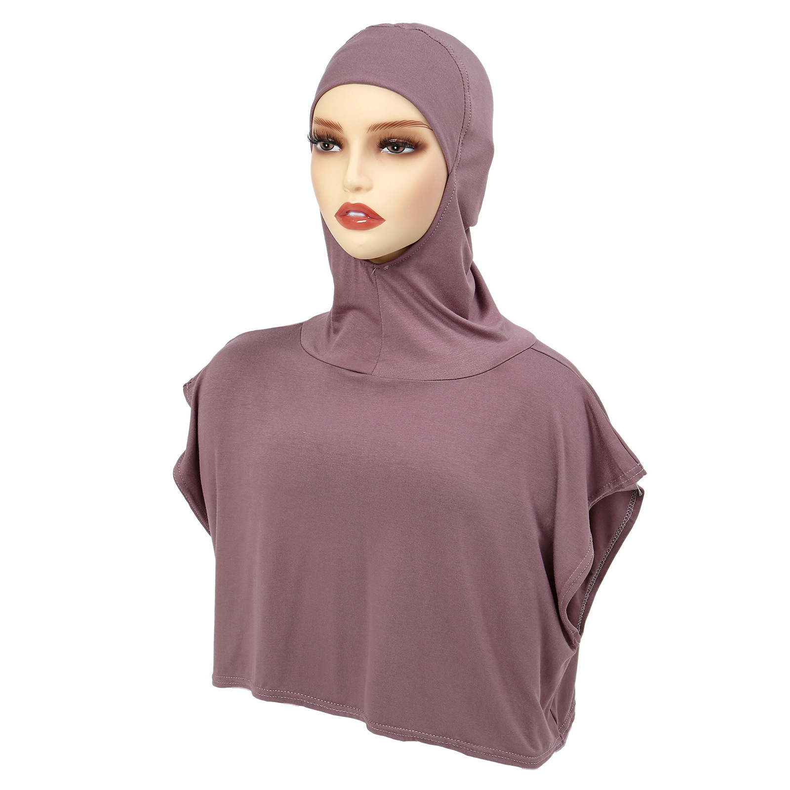 Wholesale Fashion Instant Breathable Hijab Jersey Cotton Malaysia Sport Hijab With Niqab For Women