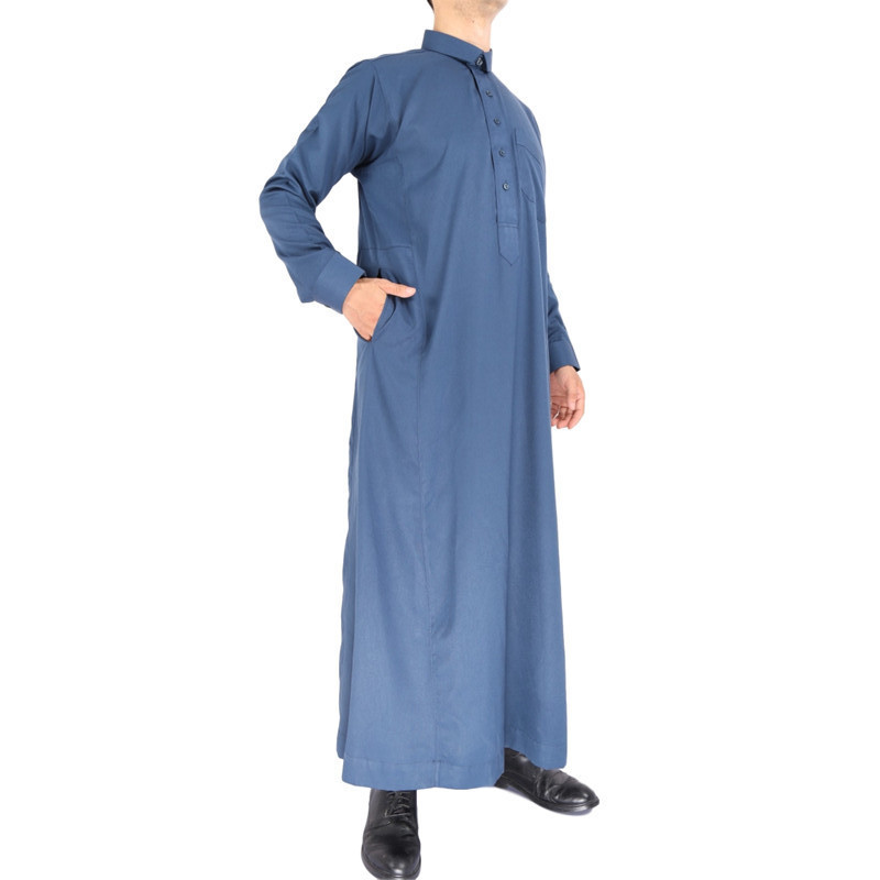 Man Long Shirt Robe Abaya Wholesale Market In Dubai For Men Saudai Hot Selling 2024 Newest