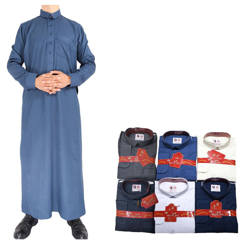 Man Long Shirt Robe Abaya Wholesale Market In Dubai For Men Saudai Hot Selling 2024 Newest