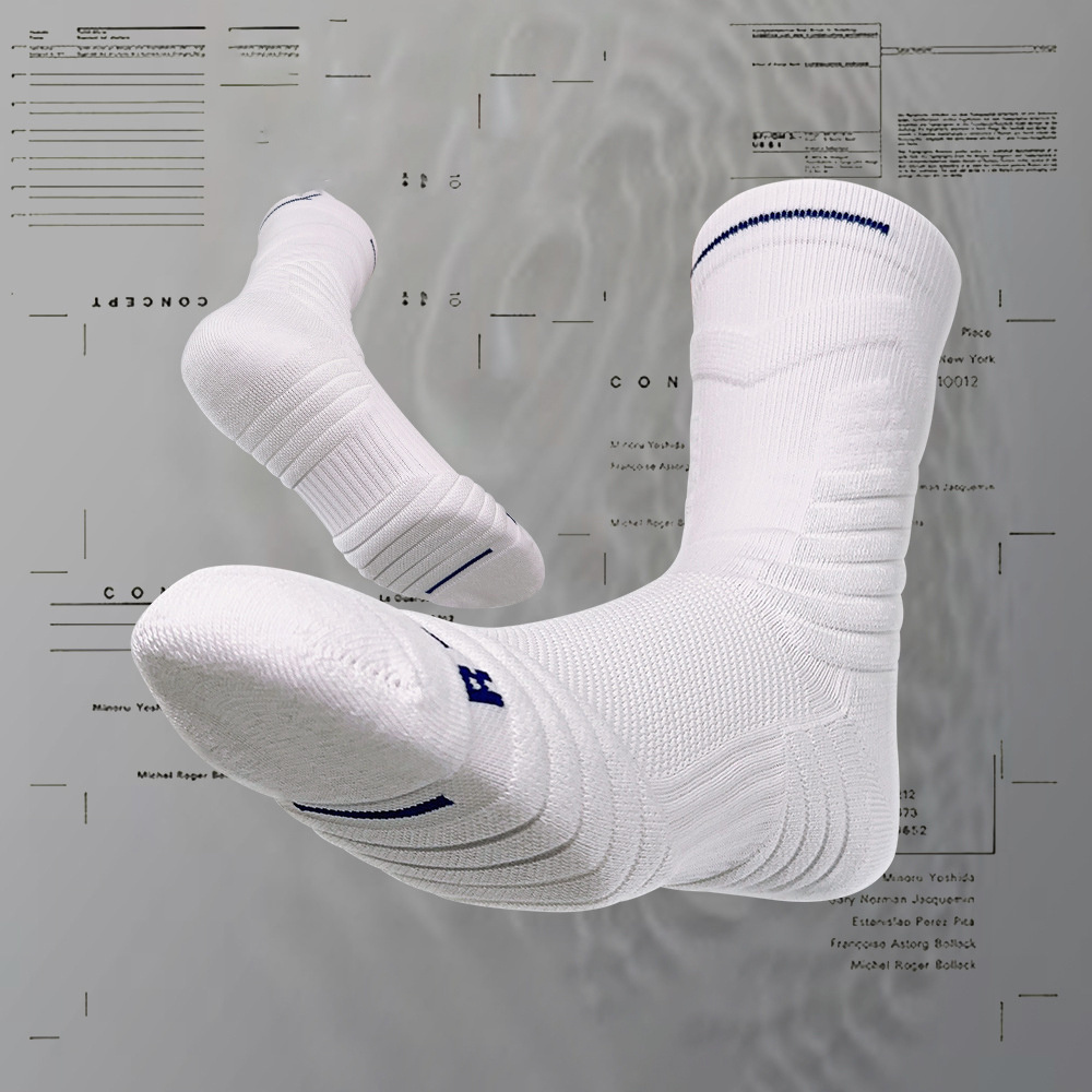 Jingwen OEM Calcetines De Baloncesto Professional Men Basketball Socks