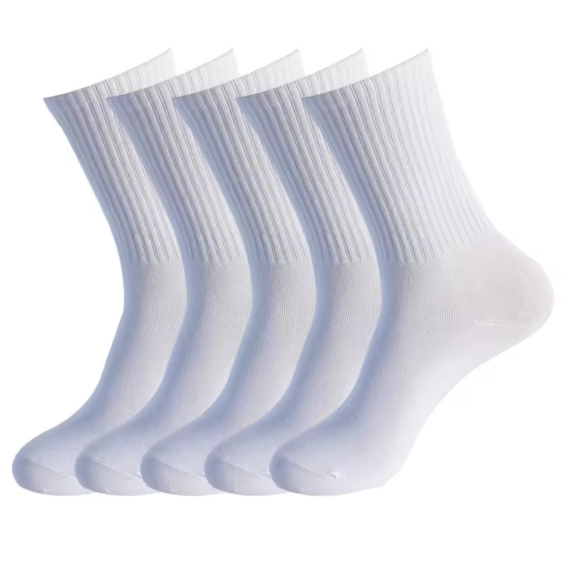 wholesale Sports Socks Running Men women Athletic Trainer White Basketball Socks Football Socks