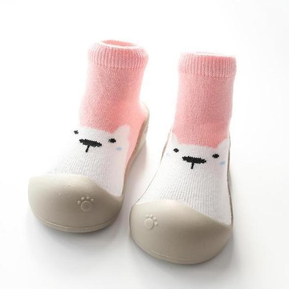 Fashion Baby Ankle Animal Non-skid Rubber Soles Socks