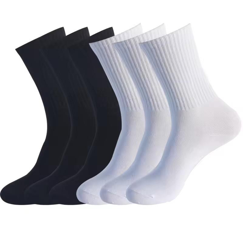 wholesale Sports Socks Running Men women Athletic Trainer White Basketball Socks Football Socks