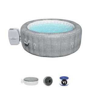 Bestway 60019 Honolulu Inflatable Outdoor Portable Spa Whirlpool Person Hot Tub Spa With 4-6adults