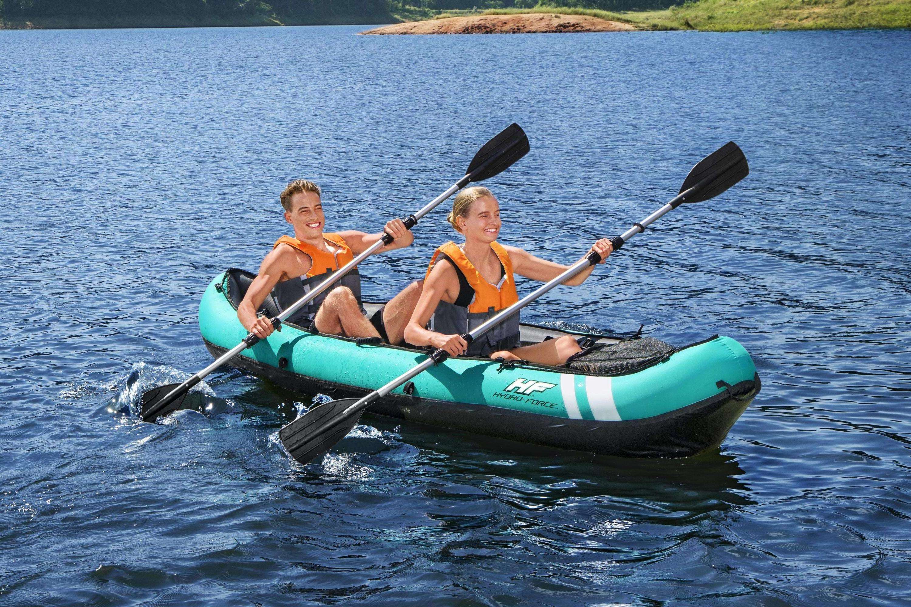 Bestway 65052 2 Person Inflatable Rubber Kayak Speed Raft Boats