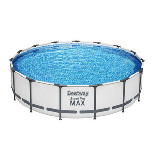 Bestway 56488 Large metal frame outdoor large capacity water park swimming pool havuz