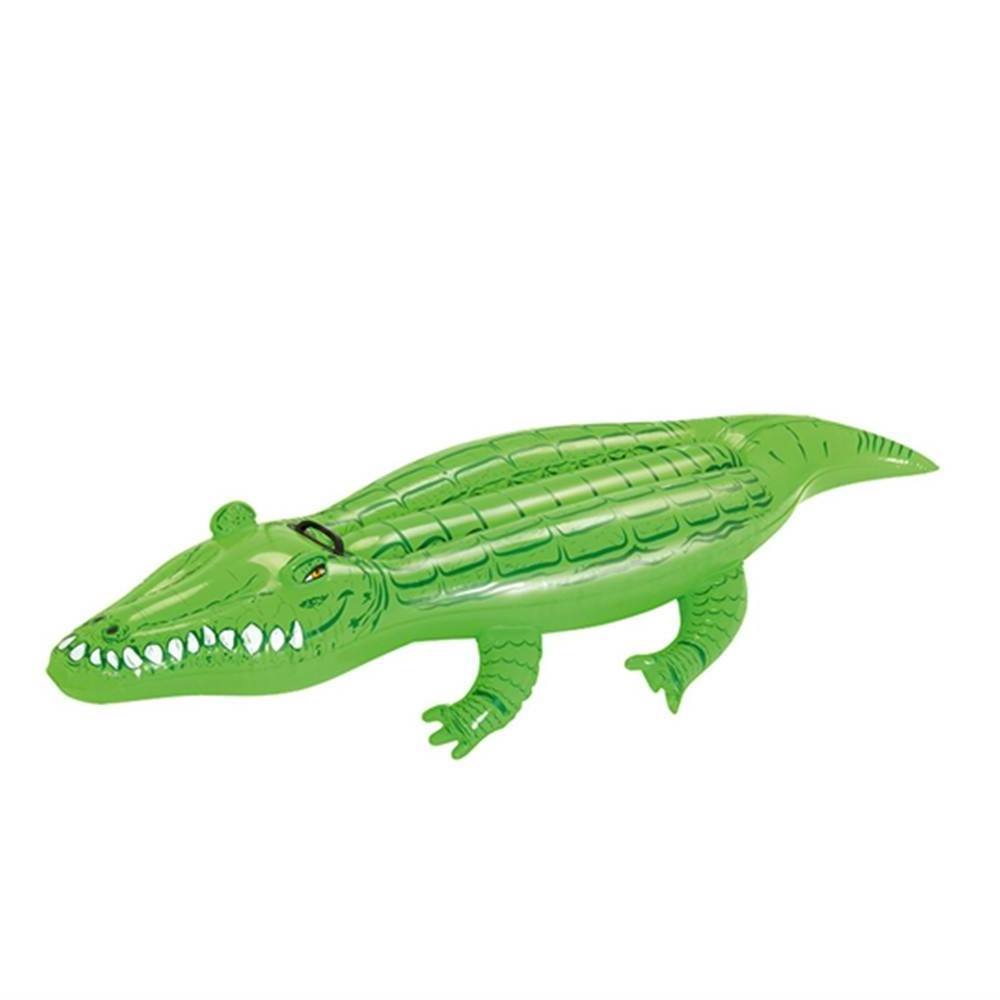 Bestway 41010 Pvc Inflatable Crocodile Ride On Inflatable Gator Float