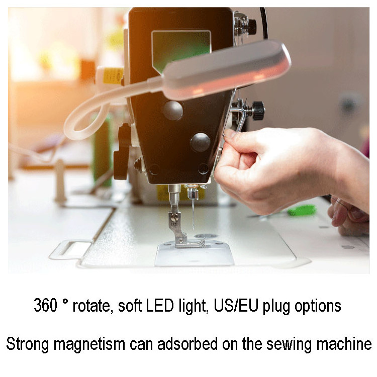 Sewing Machine Led Light Sewing Machine Light Working Goose Neck Lamp 30 Leds with Magnetic Mounting Base Sewing Lamp