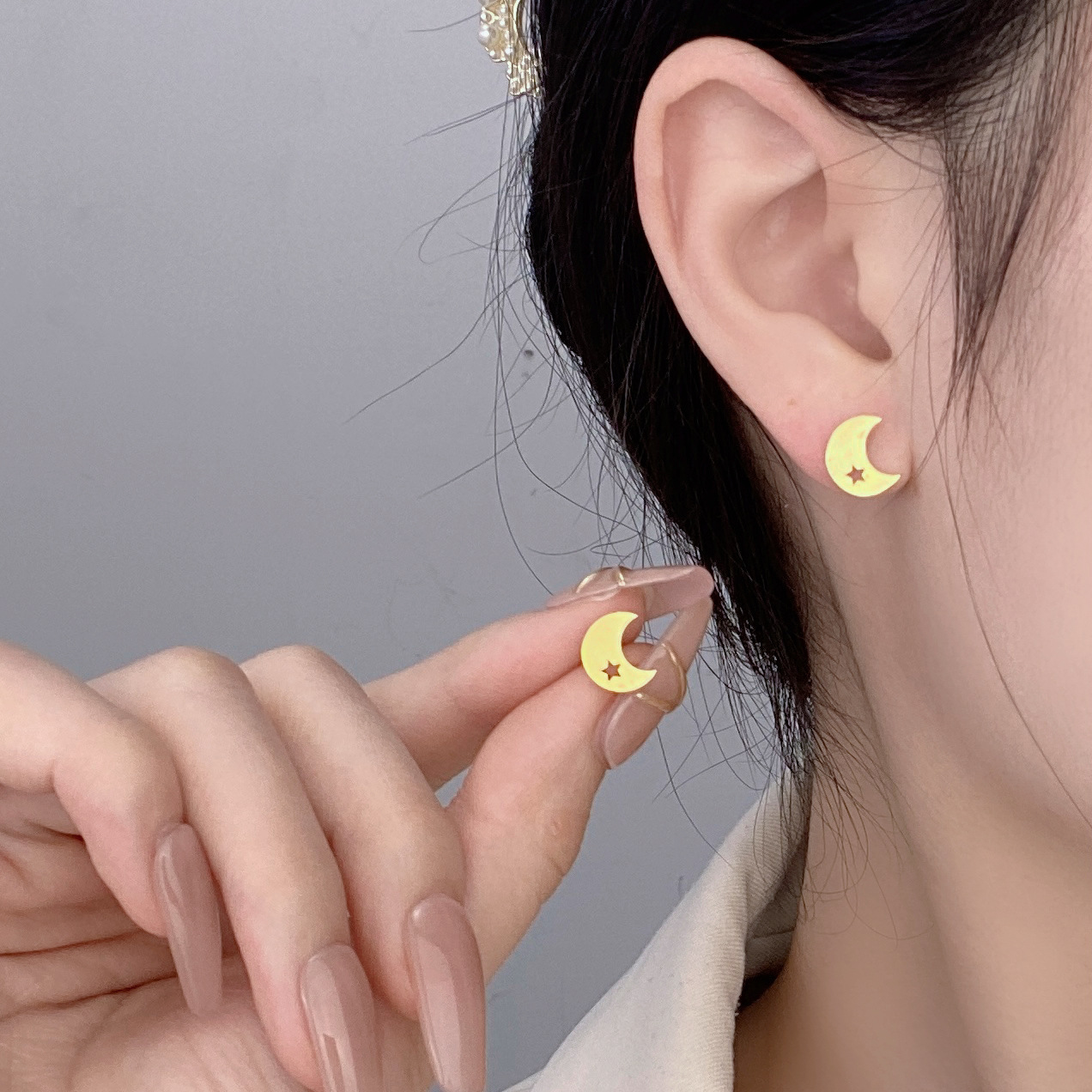 Manufacture ODM OEM wholesale fashion jewelry Hypoallergenic Jewelry 316L Stainless Steel Earring For Women