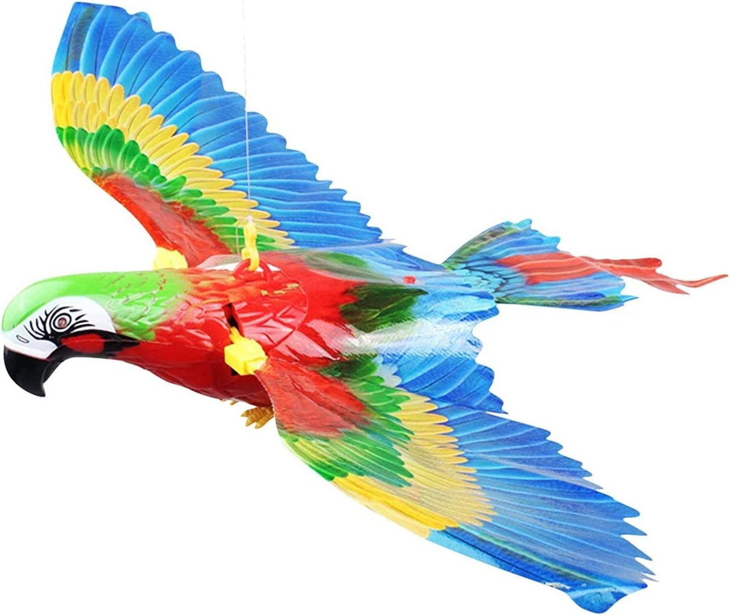 Simulation Bird Interactive Cat Toys Electric Hanging Eagle Flying Bird Cat Teasering Play Cat Stick Scratch Rope Kitten Dog Toy