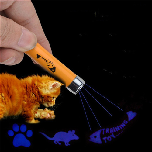 Funny Pet LED Laser Toy Cat Laser Toy For Cats Laser Cat Pointer Pen Interactive Toy With Bright Animation Mouse Shadow