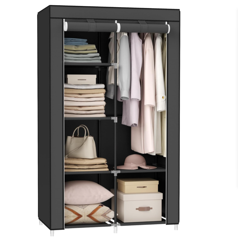 Modern 3-Door Metal Almari Wardrobe Cubes Storage Walldrob Chest Design Bedroom Student Furniture Closets for Home Furniture