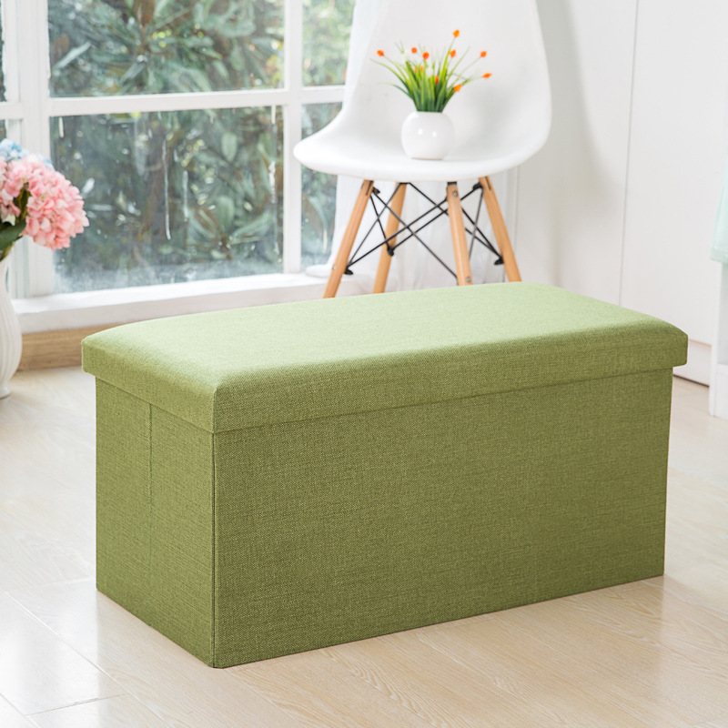 Modern Adjustable Storage Bench MDF Stool for Home Kitchen and Bedroom Furniture for Apartments