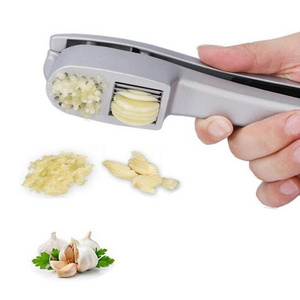 Factory Direct Price Professional 2 in 1 Garlic Mince and Garlic Slice Aluminum Garlic Press