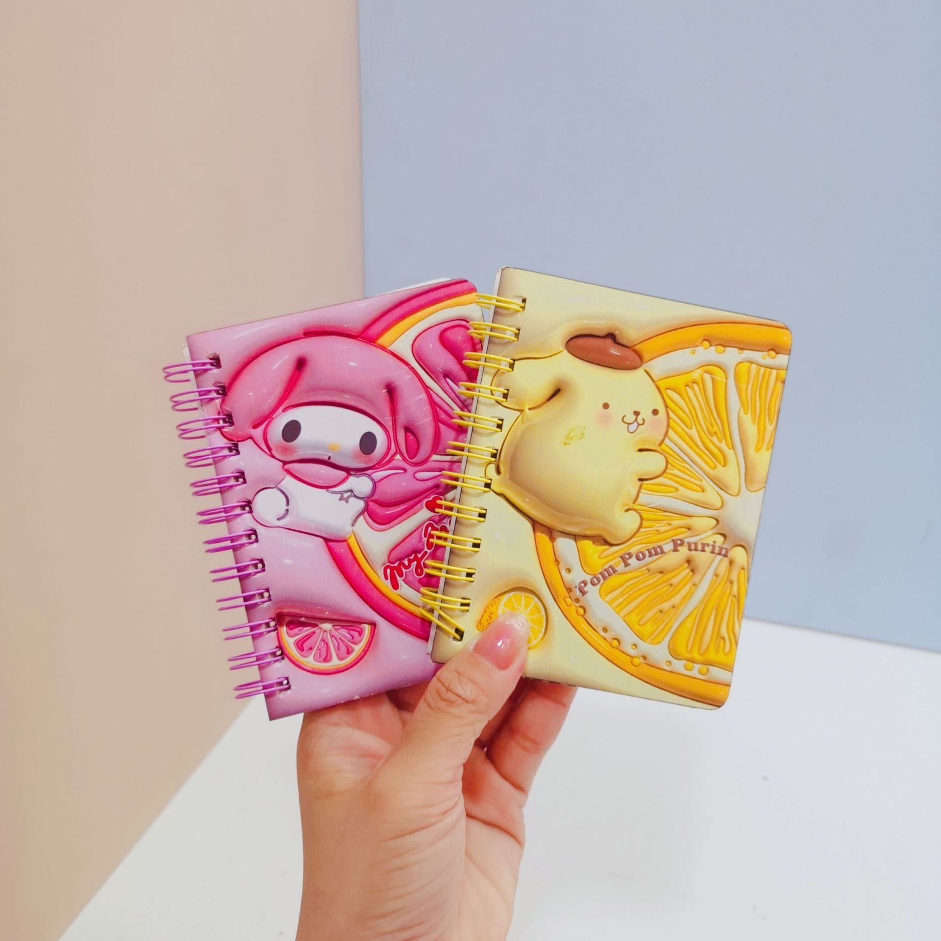 JPS OEM Libreta De Espiral 24 Pieces Per Box Of Kawaii Mini Coil Notebook Pocket Cute Spiral notebook Journal