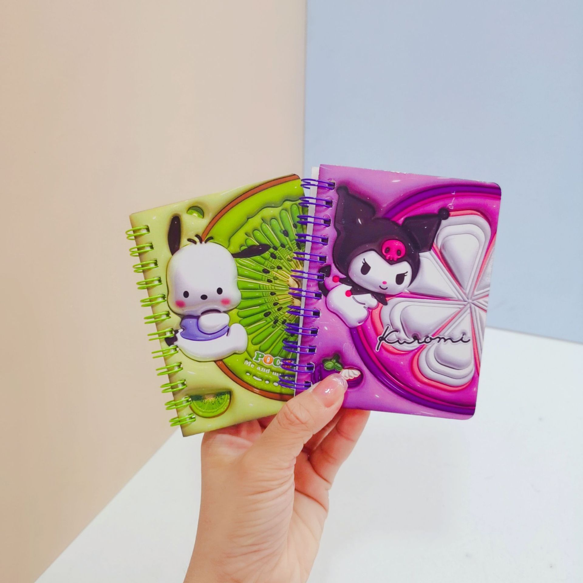 JPS OEM Libreta De Espiral 24 Pieces Per Box Of Kawaii Mini Coil Notebook Pocket Cute Spiral notebook Journal