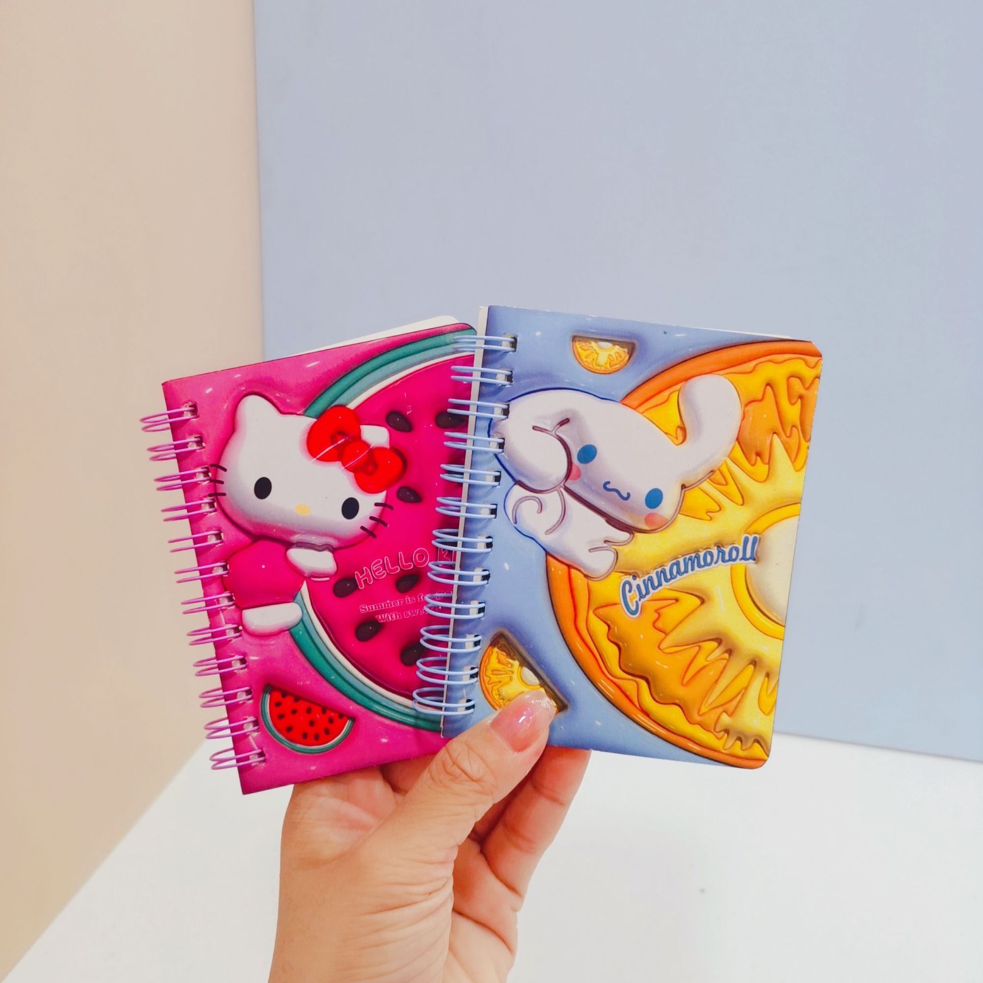 JPS OEM Libreta De Espiral 24 Pieces Per Box Of Kawaii Mini Coil Notebook Pocket Cute Spiral notebook Journal