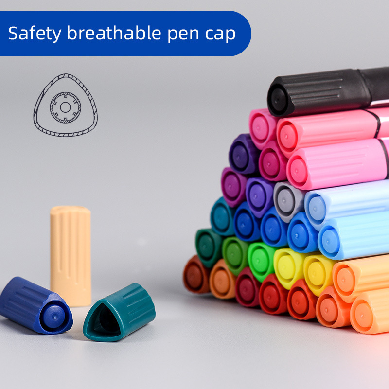 JPS OEM Marker Pens Wholesale Customizable Paint - extra Fine Point Large Capacity 12 18 24 36 48 Marker Pen