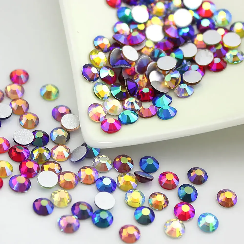 DIY Craft Custom Bling Jewel Adhesive Nail Body Makeup Rhinestone Sticker Sheet for Craft