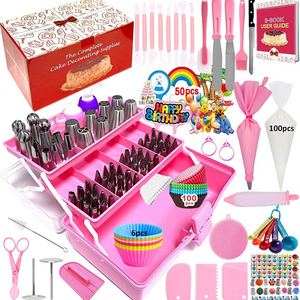 ODM OEM 359Pcs Baking Pastry Cake decorating set Cake tools Accessories Cake Decorating Supplies Kit Set Bakeware set