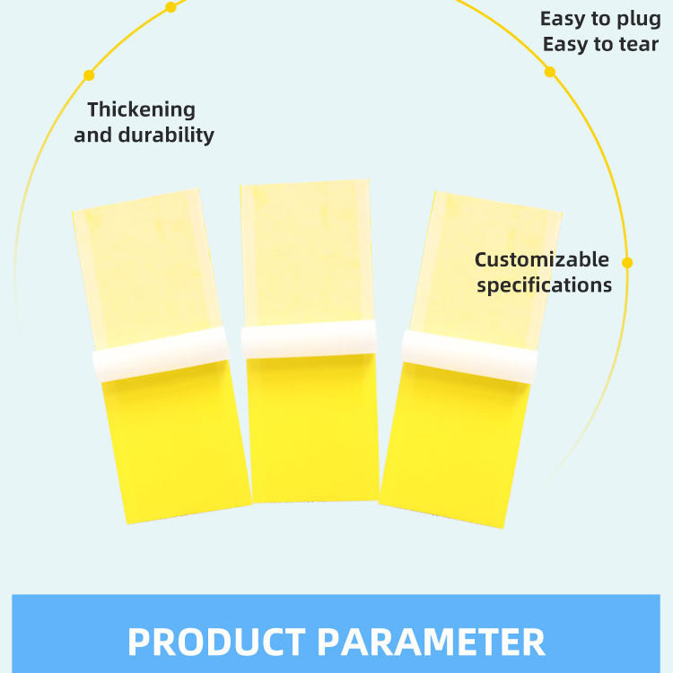 7.87x3.93inch Solid Yellow Fly Trap Lamp Stick Board Trap for Ants Termites Moths Various Specifications