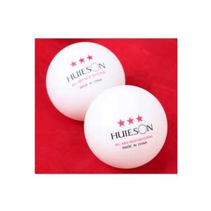 Huieson Bag White Yellow 3 Star Abs Celluloid Table Tennis Ball