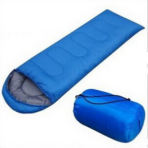 Envelope hooded sleeping bag Summer recreational camping Outdoor supplies wholesale