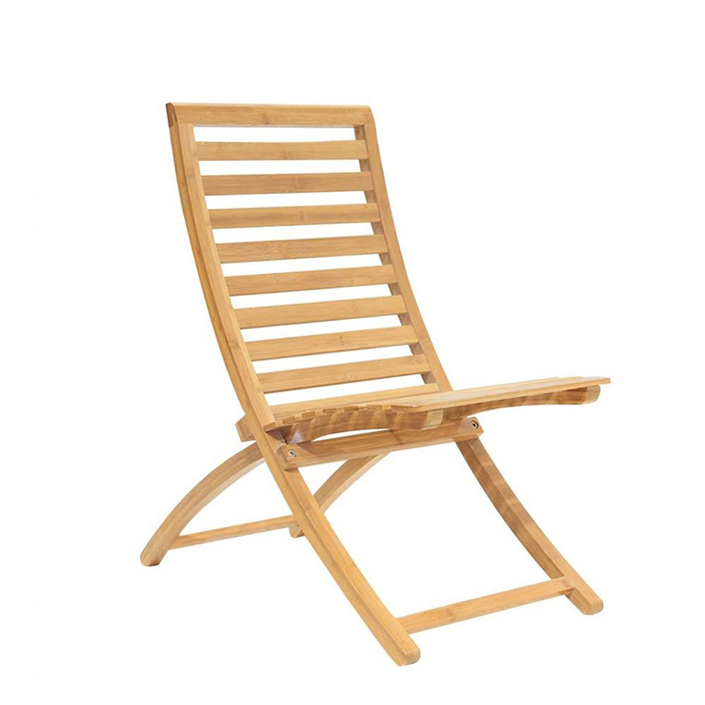 Lounge Chair Not Extended Foldable Recliners Rocking Chair Bamboo Folding Outdoor Rocking Chairs