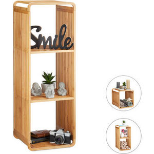 Wholesale 3 Tiers Bathroom Storage Shelf Multifunction Bamboo Bathroom Storage Rack