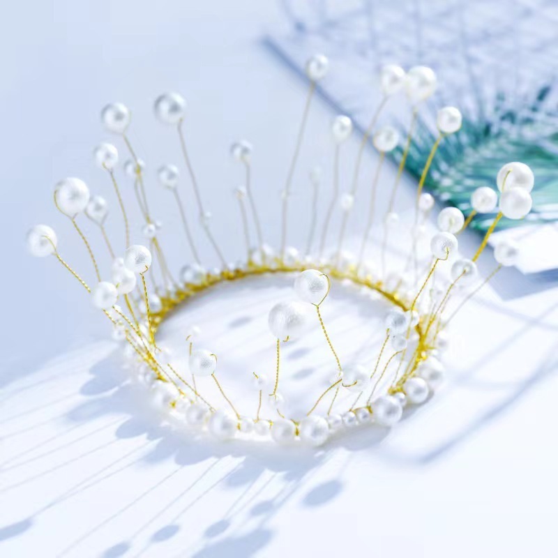 Wholesale cake topper wedding bridal tiara princess crown Valentine's Day party cake decoration