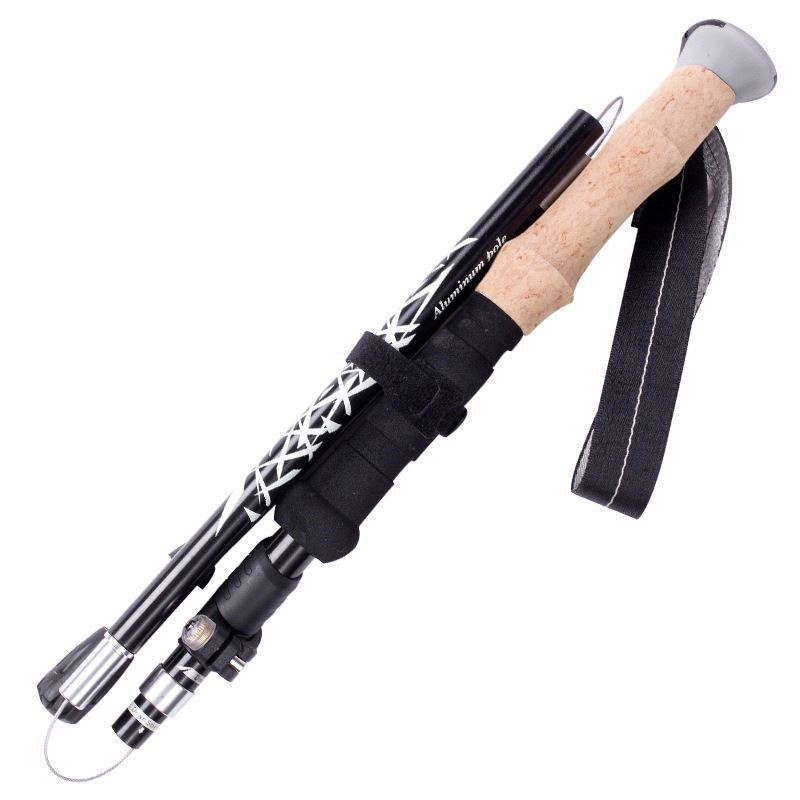 Automatic Retractable High Quality Lead The Industry Trekking Pole Anti-Skid Hiking Stick Wood Walking Sticks