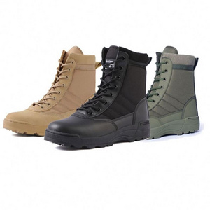 Custom Service Safety Waterproof Outdoor Desert Hiking Tactical Boot Combat Boots