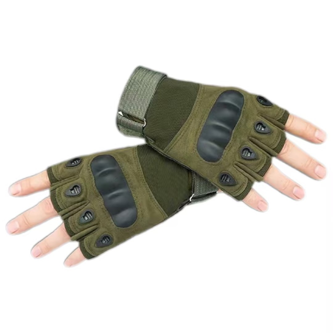 High Quality Combat Riding Gear Cutproof Gloves Outdoor Multi-purpose Tactical Half-finger Gloves