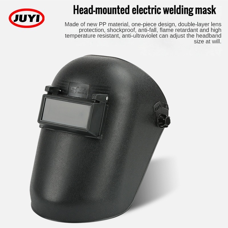 Head mounted auto darkening flip up safety protection welding head hood face shield welder mask iron man Welding Helmet