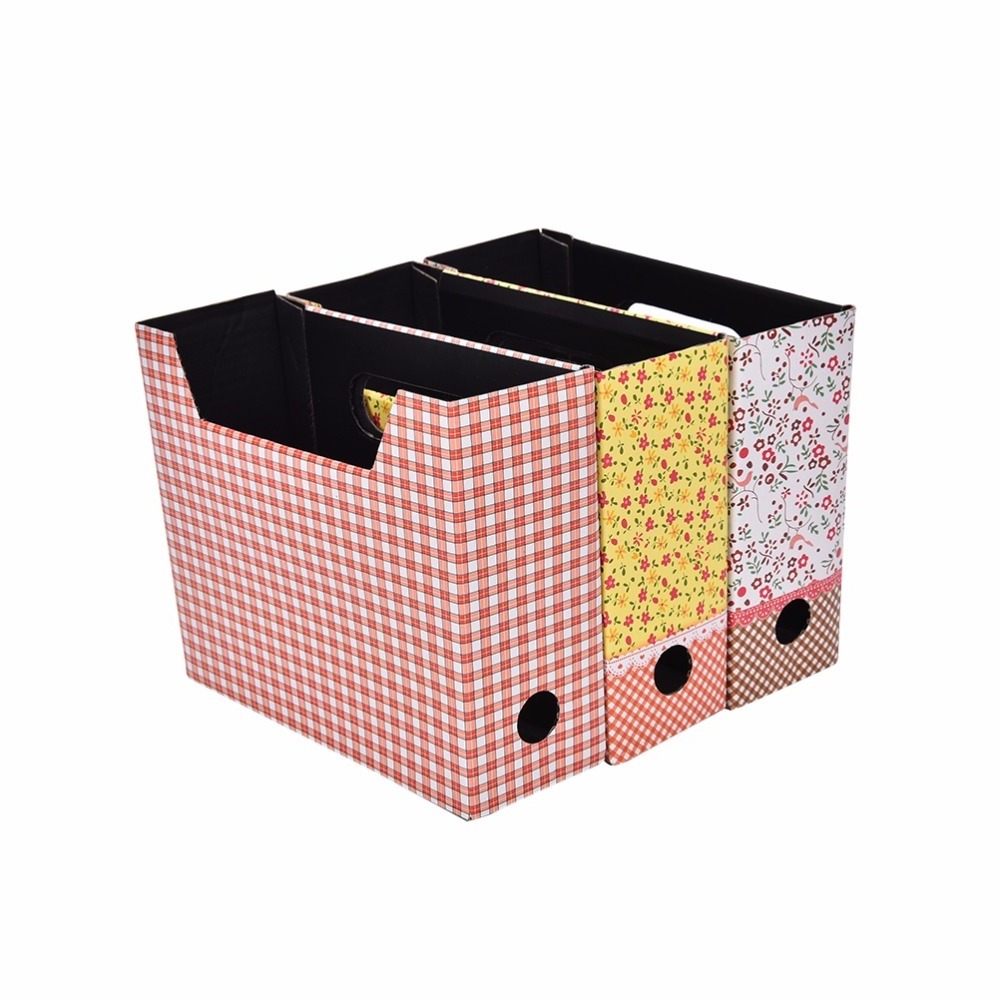 Cute Desk Office Organizer Makeup Cosmetic Stationery Holder DIY Kawaii Paper Board Storage Box Decoration Home Supplies