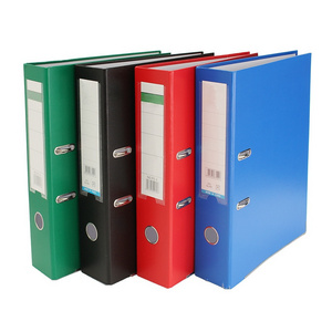 A4 File Lever Arch Folder for Documents Paper Data Book Strong Clip Filing Folder For Home Office School Supplies