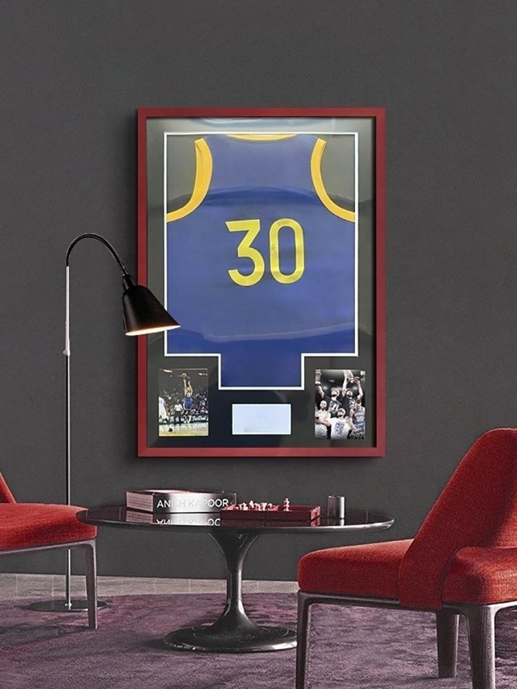 Hot Sell Basketball Football Baseball Rugby Jersey Display Case Memorabilia Wall Hanging Display Case Shadow Box Durable Frame