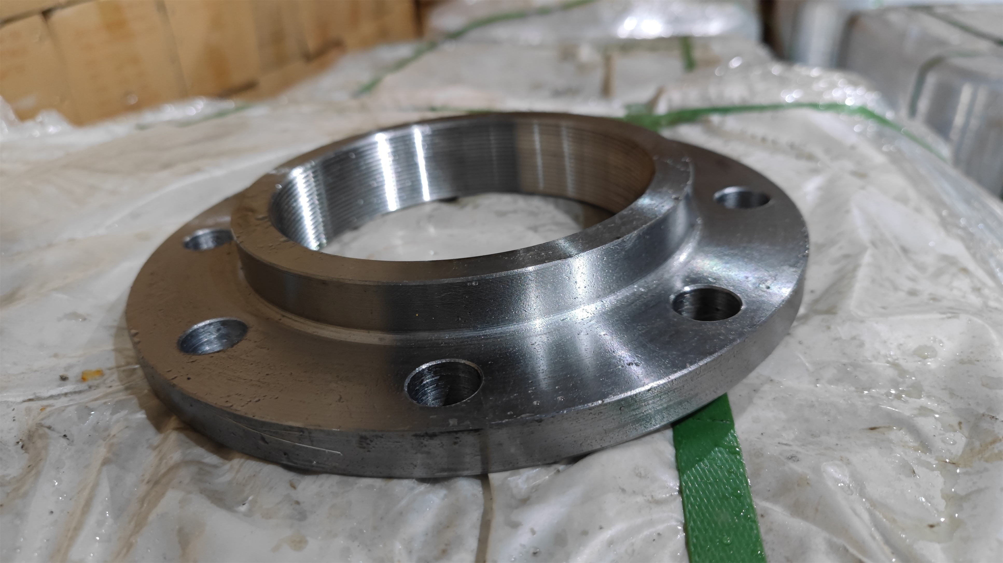 BS4504 PN16 With silk Thread Blind board ANSI DIN Standard A105 Carbon Steel Plate Flat Face Pipe Slip On Flange