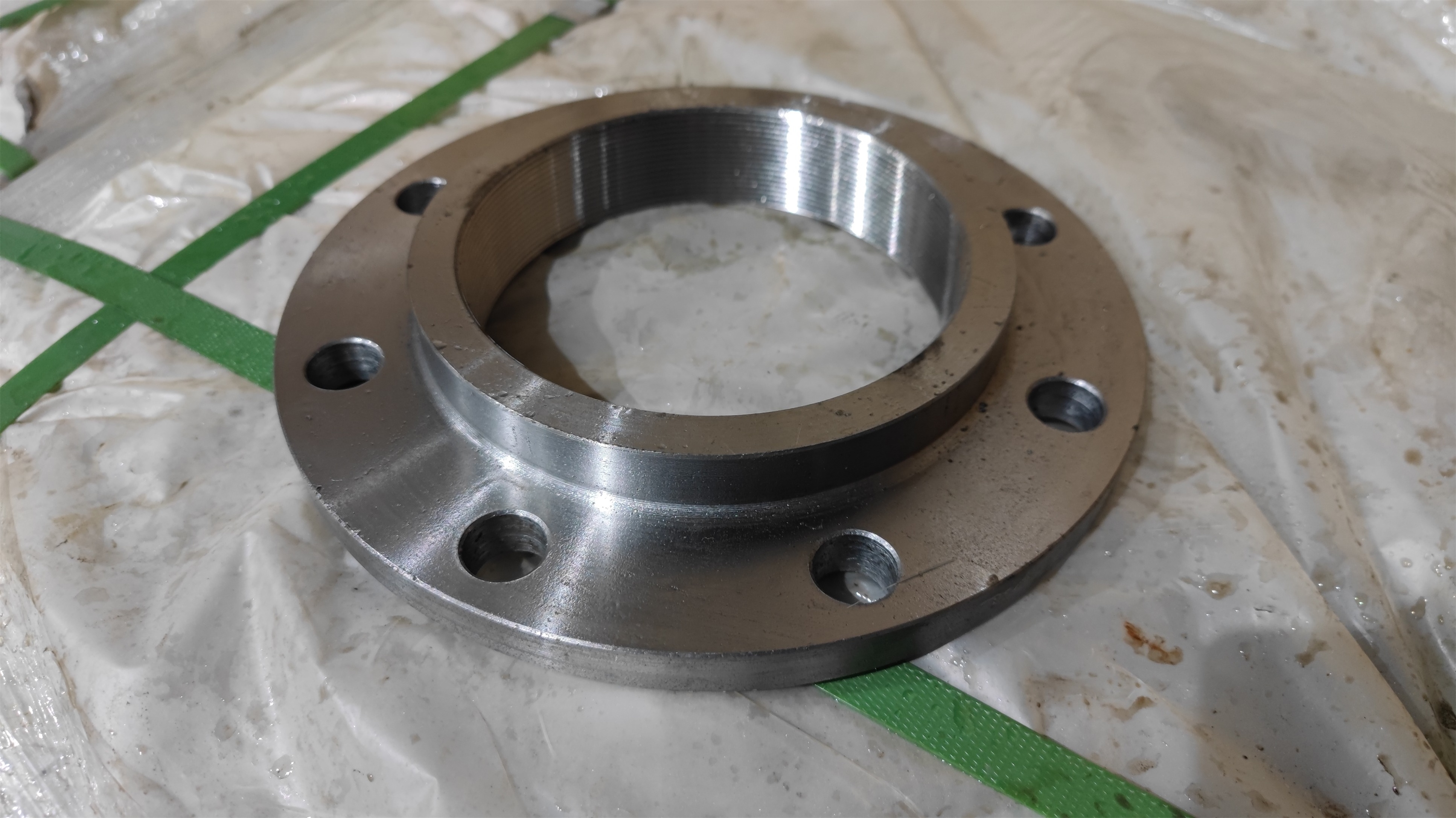 BS4504 PN16 With silk Thread Blind board ANSI DIN Standard A105 Carbon Steel Plate Flat Face Pipe Slip On Flange