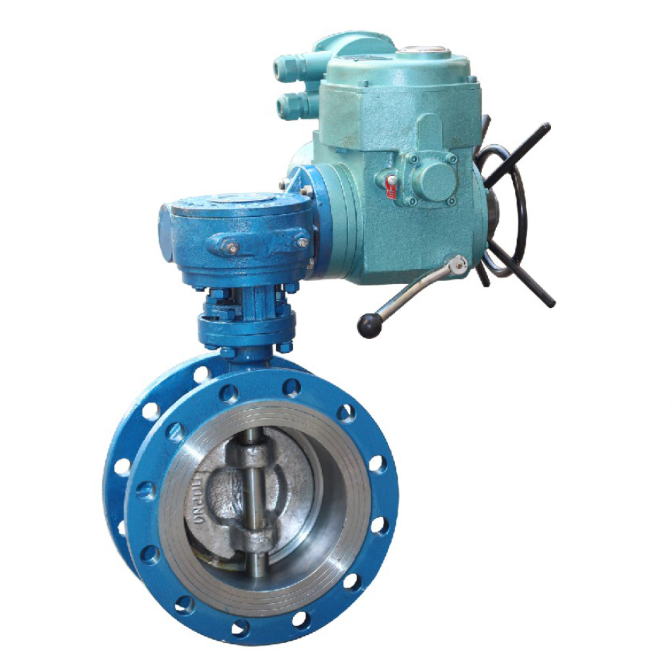 D43H Manual Flanged Metal Hard Sealing Butterfly Valve dn50 dn65 dn80 dn100 dn125 dn150 pn10 pn16 pn25