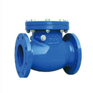 Swing check valve for water supply and drainage pipeline