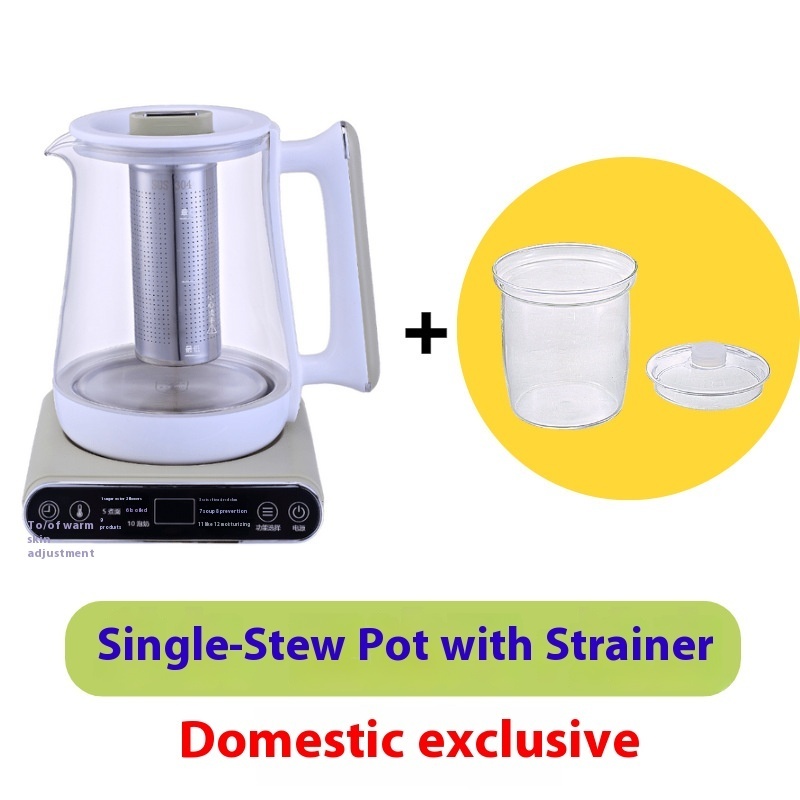 Intelligent Glass Boiling Water Constant Temperature Tea Maker 110v Us Gauge Health Pot Glass Tea Maker Electric Kettle