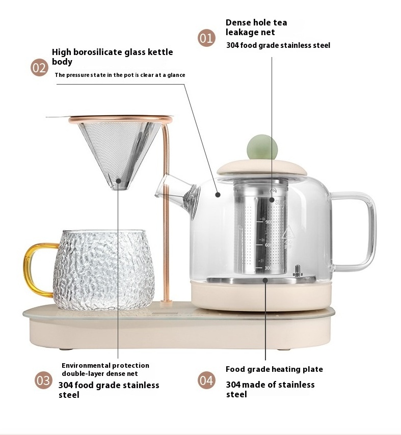 Multi-functional Electric Kettle Water Boiler Health Pot Temperature Control Electric Tea Kettle