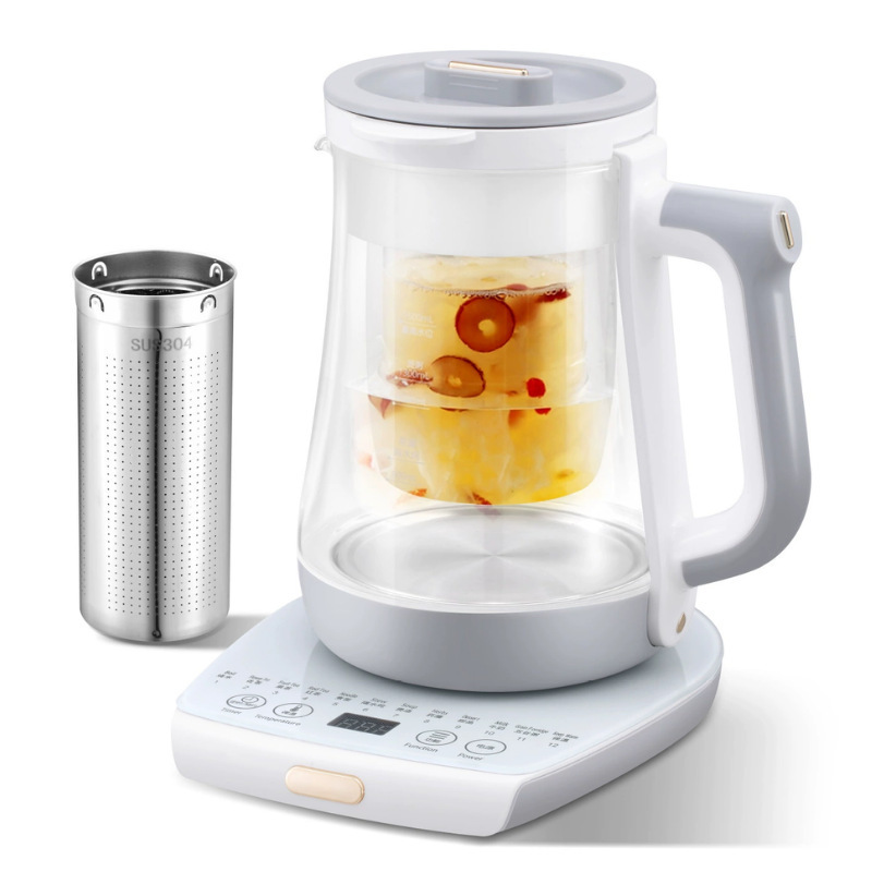 Multifunctional Electric Kettle Wholesale Thickened Glass Health Pot Smart 1.5l Health Kettle