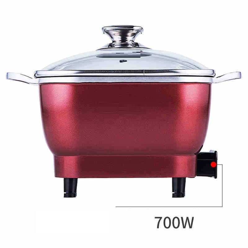 Wholesale New Style Square Pot Rinse Roast One Electric Pot Mini Multifunctional Electric Hot Pot