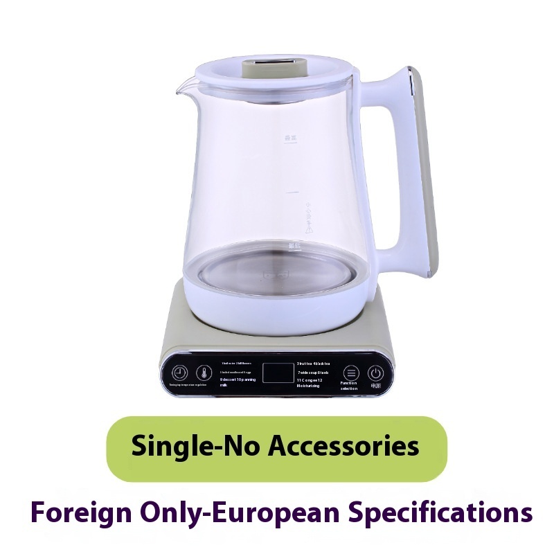 Intelligent Glass Boiling Water Constant Temperature Tea Maker 110v Us Gauge Health Pot Glass Tea Maker Electric Kettle