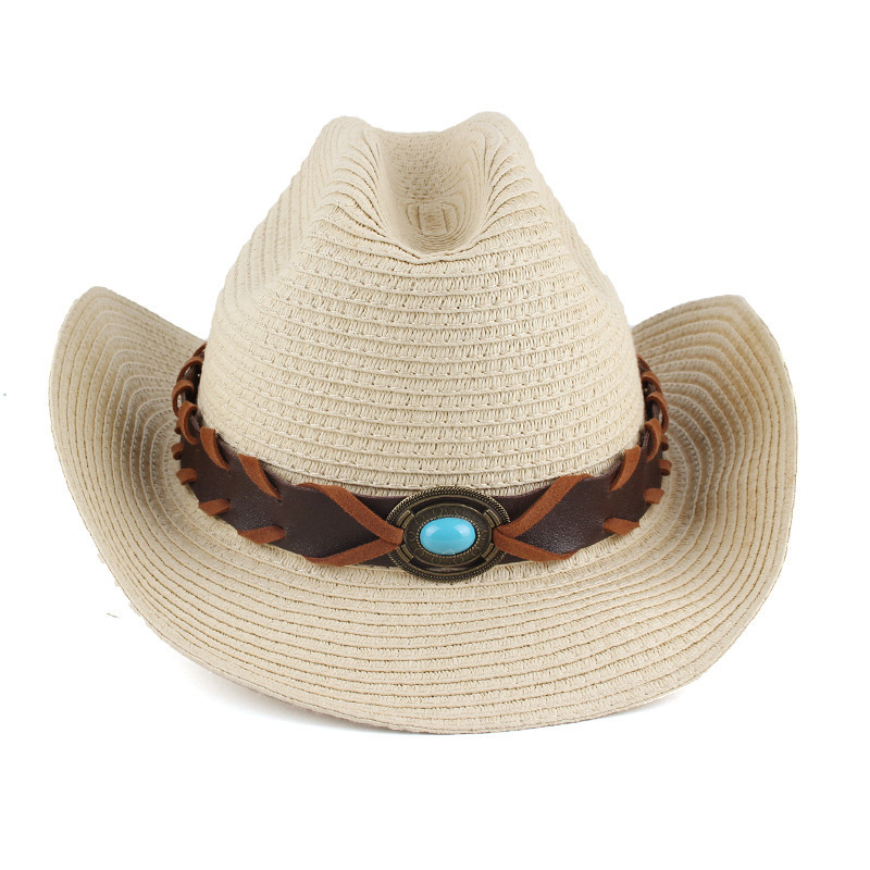 Wholesale Dallas Men Western Bulk Cowboy Hard Hat Custom Adult Women Straw Mexican America Flag Cowboy Straw Hats Made In Mexico